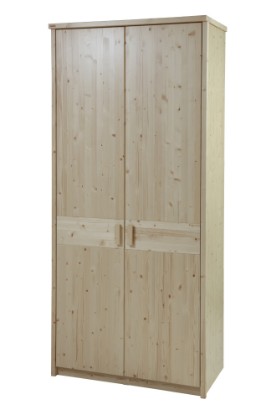 Obrázok pre výrobcu Šatníková skriňa  ENNA 2 dielna smrk OUTLET
